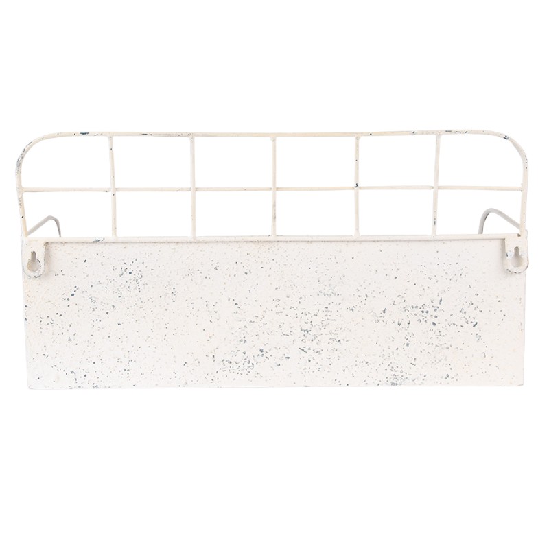 Clayre & Eef Wandrek  38x14x20 cm Beige Ijzer Rechthoek