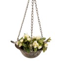 Clayre & Eef Porte-plante 23x17x46 cm Vert Fer