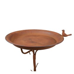 Clayre & Eef Bird Feeder Tray 48x42x71 cm Brown Iron