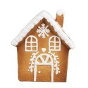 Clayre & Eef Gingerbread house 14x12x15 cm Bruin Keramiek