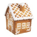 Clayre & Eef Gingerbread house 14x12x15 cm Bruin Keramiek