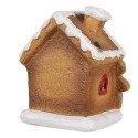 Clayre & Eef Gingerbread house 11x7x16 cm Bruin Keramiek