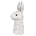 Clayre & Eef Vase Rabbit 13x14x33 cm White Ceramic