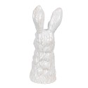 Clayre & Eef Vase Lapin 13x14x33 cm Blanc Céramique