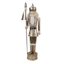 Clayre & Eef Christmas Decoration Nutcracker 40 cm Gold colored Iron