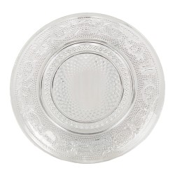 Clayre & Eef Cake Plate Ø 15 cm Glass Round
