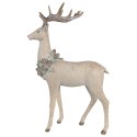 Clayre & Eef Dekorationsfigur Hirsch 32x14x49 cm Braun Kunststoff