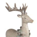 Clayre & Eef Figurine décorative Cerf 32x14x49 cm Marron Plastique