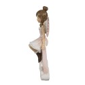 Clayre & Eef Statuetta decorativa Elfo 9x3x11 cm Rosa Plastica