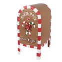 Clayre & Eef Brievenbus 22x18x34 cm Bruin IJzer LETTER TO SANTA