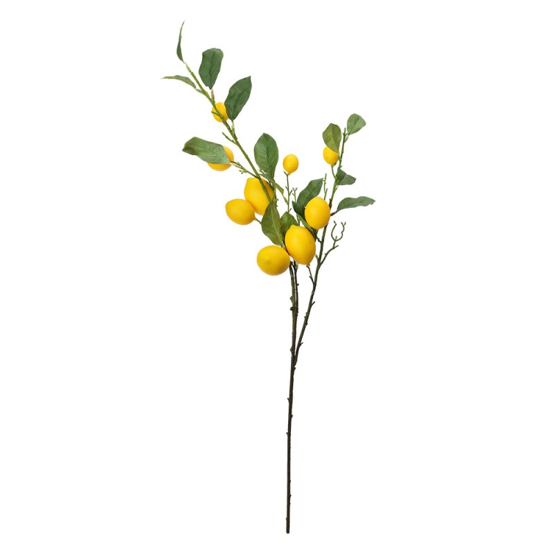 Clayre & Eef Plante artificielle Citron 102 cm Jaune Plastique