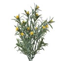 Clayre & Eef Artificial Flower 33 cm Yellow Green Plastic