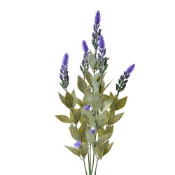 Clayre & Eef Artificial Flower Lavender 62 cm Purple Plastic