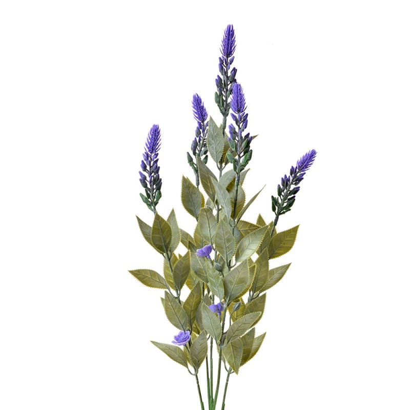 Clayre & Eef Kunstbloem Lavender 62 cm Paars Kunststof