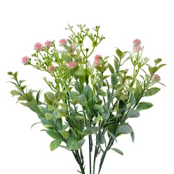 Clayre & Eef Artificial Flower 34 cm Green Plastic