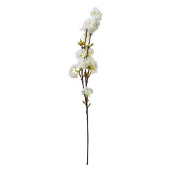 Clayre & Eef Kunstblume 92 cm Weiß Kunststoff