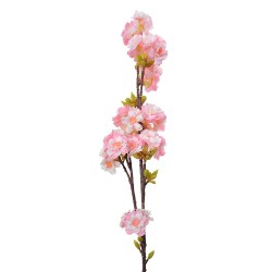 Clayre & Eef Fleur artificielle 92 cm Rose Plastique