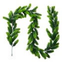 Clayre & Eef Guirlande de Noël 180 cm Vert Plastique