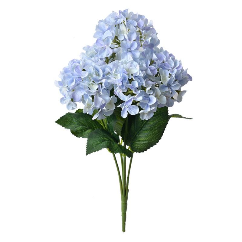 Clayre & Eef Fleur artificielle Hortensia 45 cm Violet Plastique