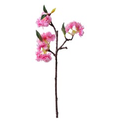 Clayre & Eef Fleur artificielle 38 cm Rose Plastique
