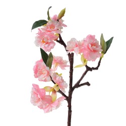 Clayre & Eef Kunstblume 38 cm Rosa Kunststoff