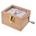 Clayre & Eef Carillon 9x6x4 cm Bianco Beige Legno