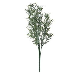 Clayre & Eef Fiore artificiale 33 cm Bianco Plastica