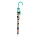 Juleeze Parapluie pour enfants Ø 70x65 cm Transparent Plastique Fleurs