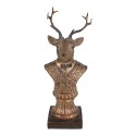 Clayre & Eef Decorative Figurine Deer 25 cm Brown Plastic