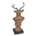 Clayre & Eef Figurine décorative Cerf 25 cm Marron Plastique