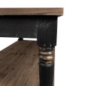 Clayre & Eef Table de Présentation 200x100x85 cm Noir Bois