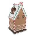 Clayre & Eef Gingerbread house 28x28x51 cm Brown Plastic