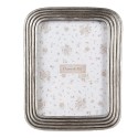 Clayre & Eef Photo Frame 10x15 cm Silver colored Plastic Glass