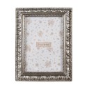 Clayre & Eef Photo Frame 10x15 cm Silver colored Plastic Glass