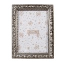 Clayre & Eef Photo Frame 13x18 cm Silver colored Plastic Glass