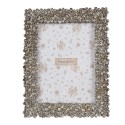 Clayre & Eef Photo Frame 13x18 cm Silver colored Plastic Glass