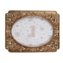 Clayre & Eef Photo Frame 10x15 cm Gold colored Plastic Glass