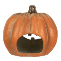 Clayre & Eef Decorazione Zucca 36x33x32 cm Arancione Plastica