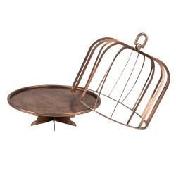 Clayre & Eef Cloche Ø 26x32 cm Copper colored Iron Round