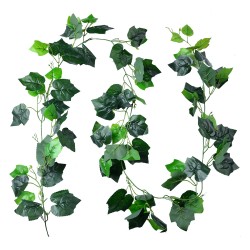 Clayre & Eef Plante artificielle 20x10x220 cm Vert Plastique