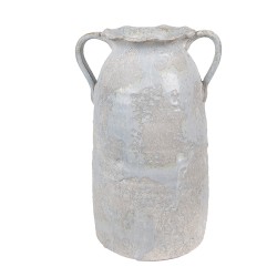 Clayre & Eef Vase 19x16x28 cm Grey Terracotta