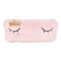 Clayre & Eef Wallet 21x10 cm Pink Synthetic Eyes