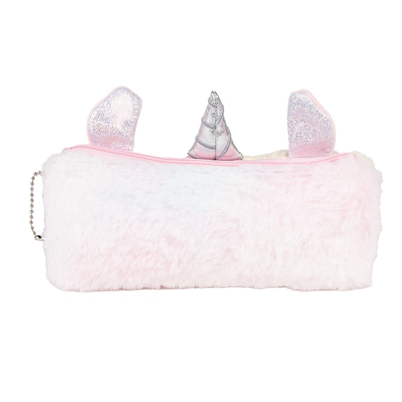 Clayre & Eef Wallet 21x14 cm Pink Synthetic Unicorn