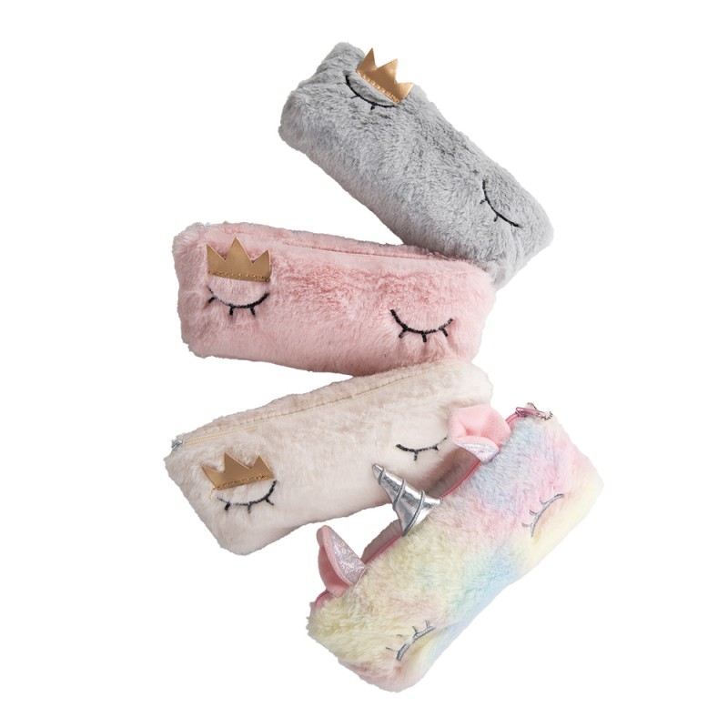 Clayre & Eef Wallet 21x14 cm Pink Synthetic Unicorn