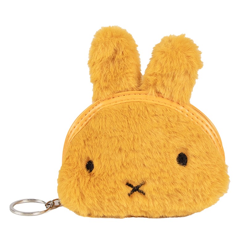 Clayre & Eef Wallet 12x9 cm Yellow Synthetic Rabbit