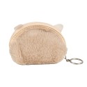 Clayre & Eef Wallet 12x9 cm Beige Synthetic Cat