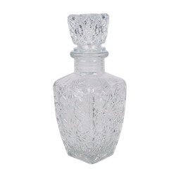 Clayre & Eef Decoratie Fles 125 ml Transparant Glas