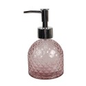 Clayre & Eef Soap Dispenser 225 ml Pink Glass