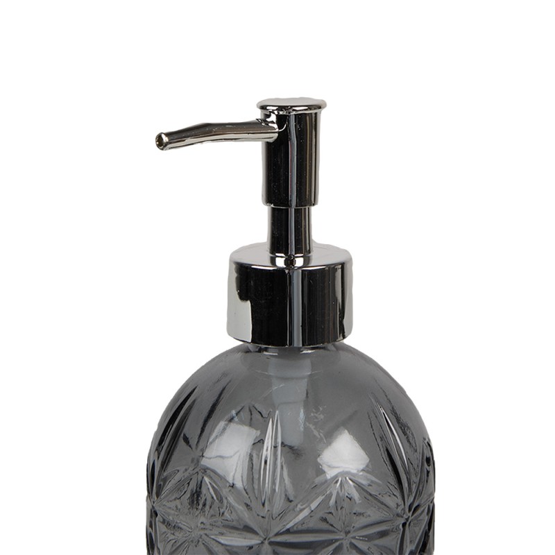 Clayre & Eef Soap Dispenser 225 ml Black Glass