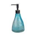 Clayre & Eef Soap Dispenser 400 ml Blue Glass